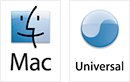 Mac Universal Binary logo